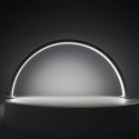 Nowoczesna lampa LED do manicure z bezcieniowym oświetleniem w złotym kolorze