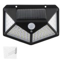 Lampa solarna z czujnikiem ruchu - 100 LED