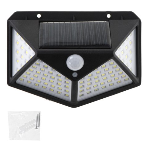 Lampa solarna z czujnikiem ruchu - 100 LED