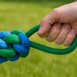 Zabawka Pleciony Szarpak Dla Psa - Idealna na Aktywną Zabawę!