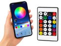 Kreatywna Taśma LED RGB - 10m z Bluetooth i Pilotem