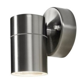 Kinkiet ogrodowy stal Inox IP44 GU10 ścienna lampa