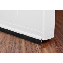 Listwa uszczelniająca szczotka drzwi biała 90cm