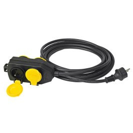 Listwa zasilająca 4-gniazdowa IP44 H07RN-F 3G1,5 mm ogrodowa