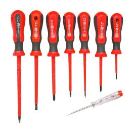 Wkrętaki prac elektrycznych zestaw 8szt 1000V