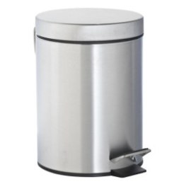 Kosz śmieci łazienkowy 3l stal nierdzewna chrom  