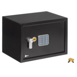 Sejf hotelowy KEYS pieniądze 16l czarna szyfr  