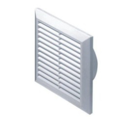 Kratka wentylacyjna ARTIC 17x17cm biały tworzywo  