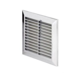 Kratka wentylacyjna FENUG 17x17cm tworzywo srebrny  