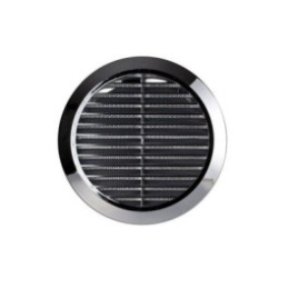 Kratka wentylacyjna GARLIC 18cm tworzywo chrom  