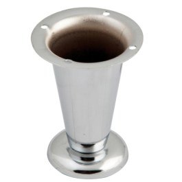 Noga meblowa DAVNE 10cm regulowana chrom  