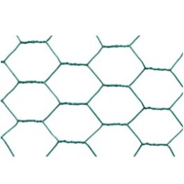 Siatka ogrodzeniowa PEONIA 10x1,0 m sześciokątna galwanizowana  