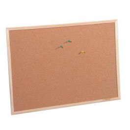 Tablica GRACJA korkowa 40x30cm sosnowa rama  