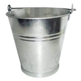 Wiadro metalowe 15l ocynkowane ogrodowe