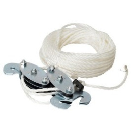 Wielokrążek zblocze wyciągarka 150kg nylonowa linka   