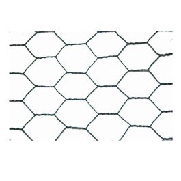 Siatka ogrodzeniowa XIMEN 1,0x10m oczko 2,5cm stal powlekana PVC 