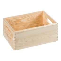 Pojemnik skrzynka przechowywania CRUZ 30x14x20cm pojemność 8,4l sosna