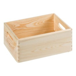 Pojemnik skrzynka przechowywania CRUZ 30x14x20cm pojemność 8,4l sosna