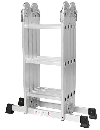 Drabina składana wielofunkcyjna długość 3,36m aluminiowa