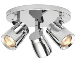 Lampa plafon IP44 BERTA 24cm GU10 chrom łazienkowy