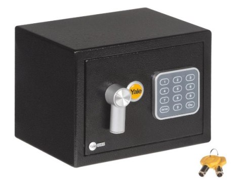 Sejf KET mini 17x23x17cm stalowy czarny