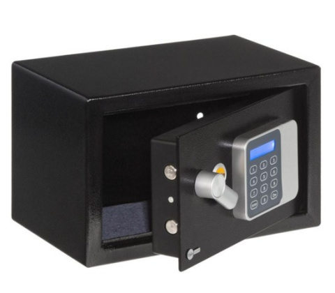 Sejf Keys 2 8,1l pieniądze 20x31x20cm czarna metal