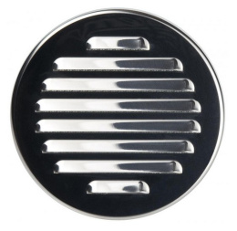 Kratka wentylacyjna LAVENDE 13cm stal nierdzewna srebrna  