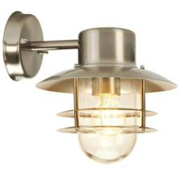 Lampa kinkiet ogrodowa ROSA IP44 stal nierdzewna