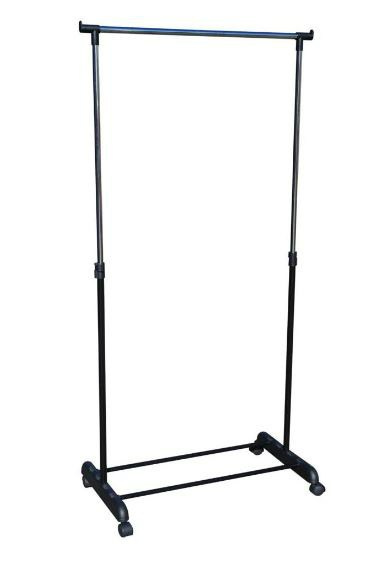 Wieszak stojak ubranie ubrania koszule regulowany 91-159 cm