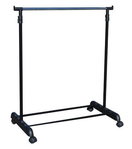 Wieszak stojak ubranie ubrania koszule regulowany 91-159 cm