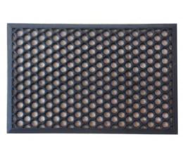Wycieraczka KOSWIK 60x40 cm gumowa czarna 