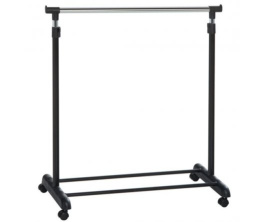 Stojak wieszak kółkach regulacja 100-173cm