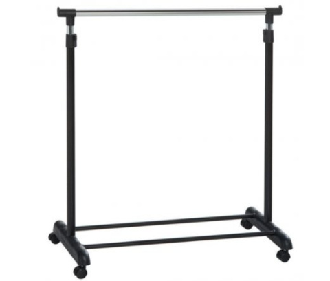 Stojak wieszak kółkach regulacja 100-173cm