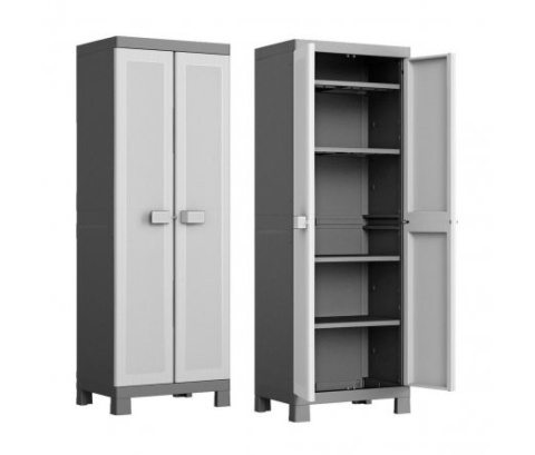 Szafka garażu warsztatu zamykana wysoka wózek