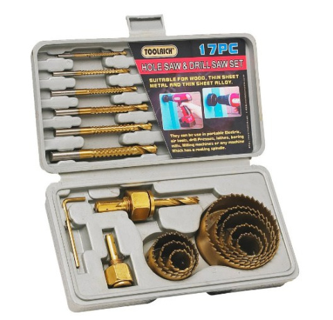 Wiertła koronowe wiertła otwornice zestaw 17szt