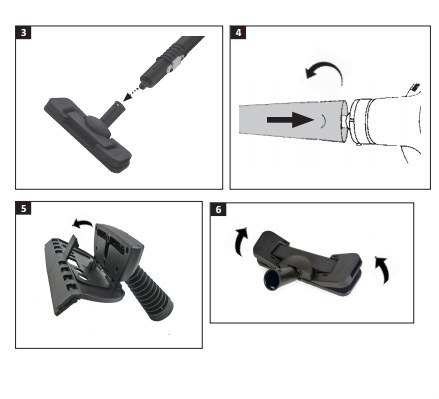 PAROWNICA myjka parowa 1050W akcesoria lanca długa 3bar 