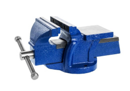 Imadło ślusarskie żeliwne 125mm otwory blatowe stołowe