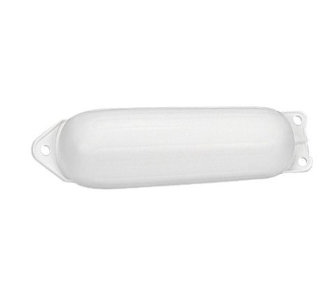 Odbijacz jachtowy 40cm PVC biały łodzie łódki motorówki