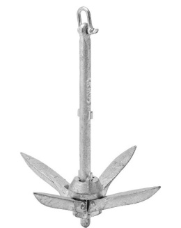 Kotwica cumownicza łódź jacht żaglówka 1,4kg drapak