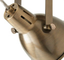 Lampa plafon Fjall mosiądz ant regulowany stalowy Retro  