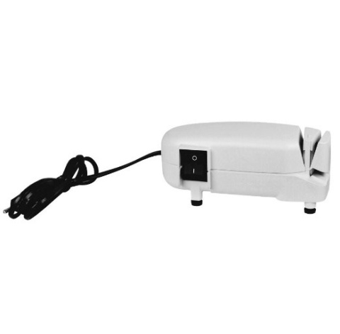 Osełka ostrzałka elektryczna noże nożyczki 40W dwustronna   