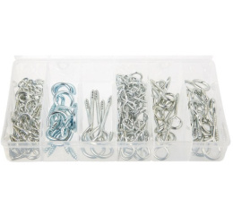 Zestaw haczyków kotwiczek 151szt majsterkowicza