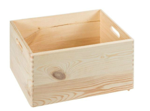 Pojemnik skrzynka CRUZ 40x24x30cm poj 28,8l sosna  