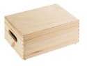 Pojemik pokrywą skrzynka CRUZ 30x15x20cm pojemność 9l sosna  