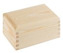 Pojemnik pokrywa skrzynka CRUZ 15x9,5x8cm pojemność 1,1l sosna  