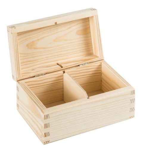 Pojemnik pokrywa skrzynka CRUZ 15x9,5x8cm pojemność 1,1l sosna  