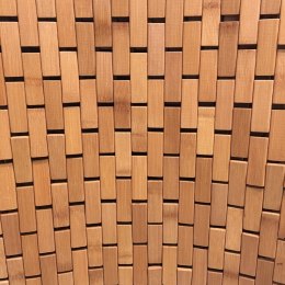 Mata łazienka Woody drewno bambus 77 cm 50cm