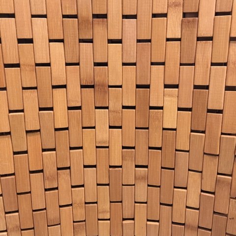 Mata łazienka Woody drewno bambus 77 cm 50cm