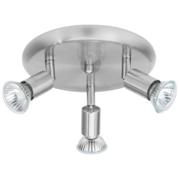 Oprawa stal 3sp lampa GU10 LEYA plafon regulowany