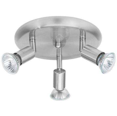 Oprawa stal 3sp lampa GU10 LEYA plafon regulowany